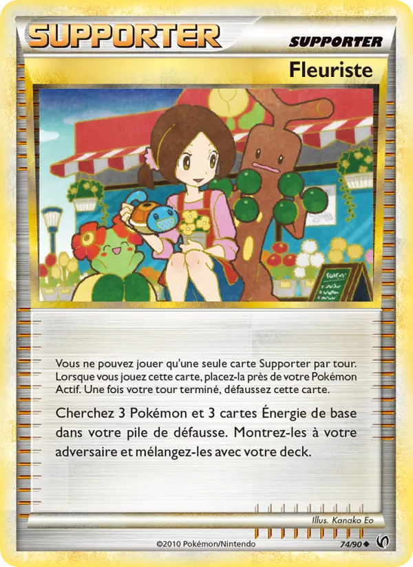 Fleuriste — carte 74 de l’extension Indomptable