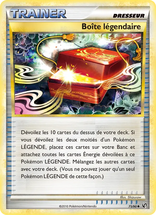Boîte légendaire — carte 75 de l’extension Indomptable