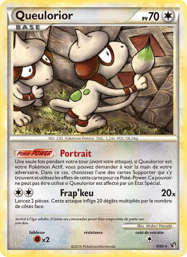 Queulorior — carte 8 de l’extension Indomptable
