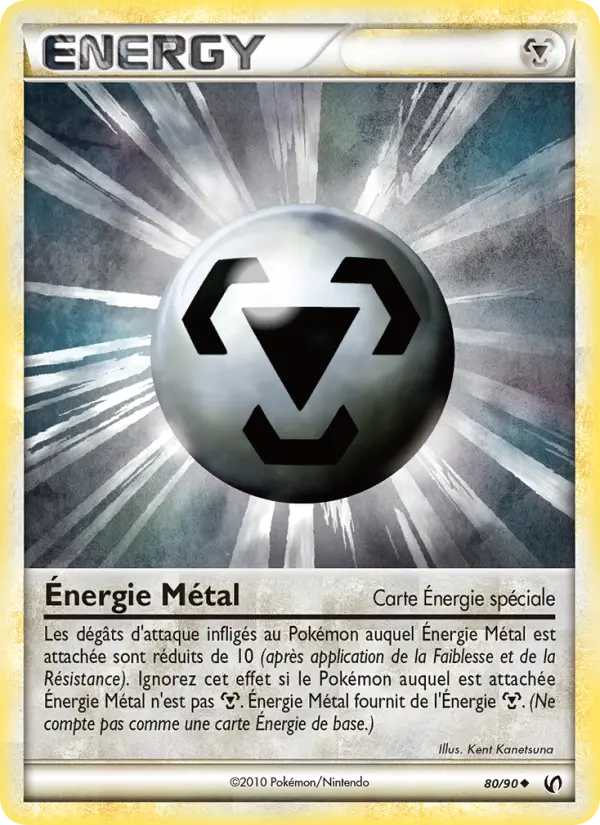 Énergie Métal — carte 80 de l’extension Indomptable