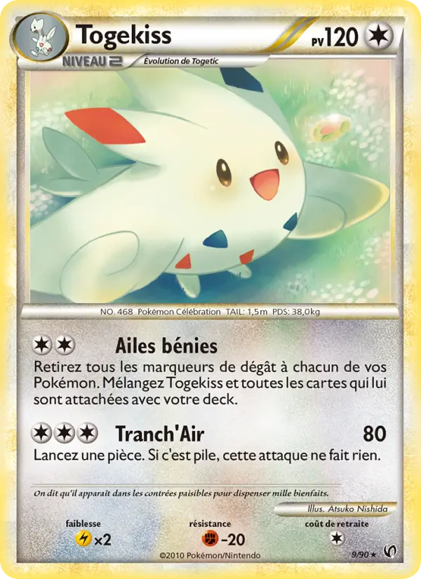 Togekiss — carte 9 de l’extension Indomptable