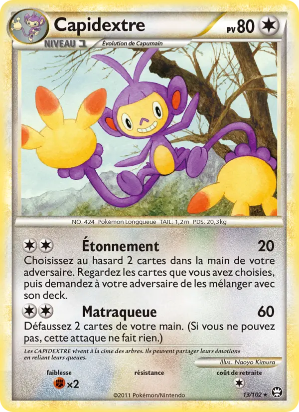 Capidextre — carte 13 de l’extension Triomphant