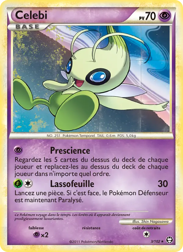 Celebi — carte 3 de l’extension Triomphant