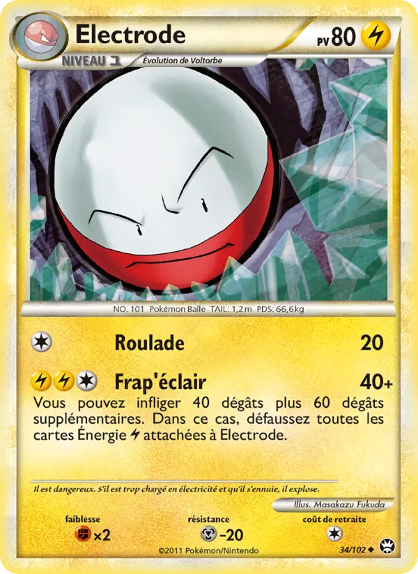 Electrode — carte 34 de l’extension Triomphant