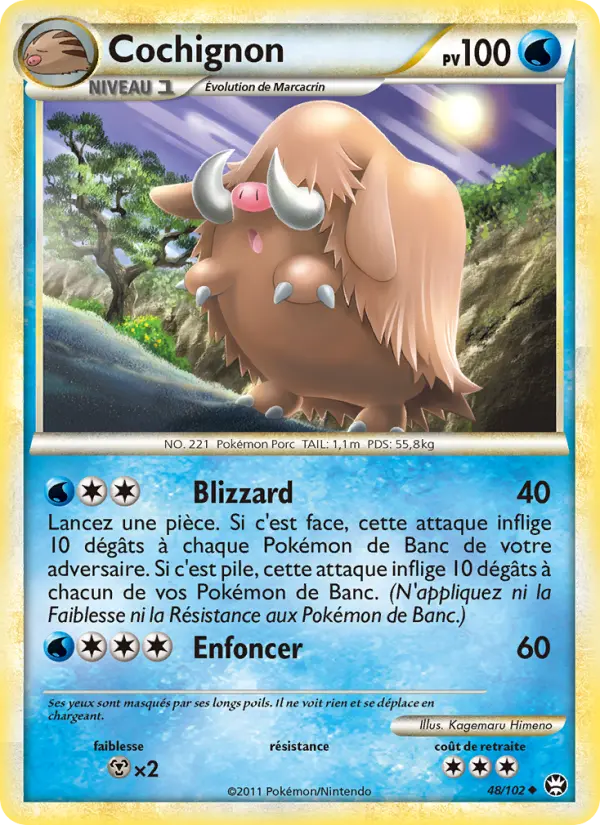 Cochignon — carte 48 de l’extension Triomphant