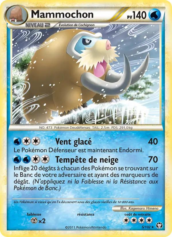 Mammochon — carte 5 de l’extension Triomphant
