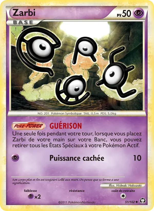 Zarbi — carte 51 de l’extension Triomphant