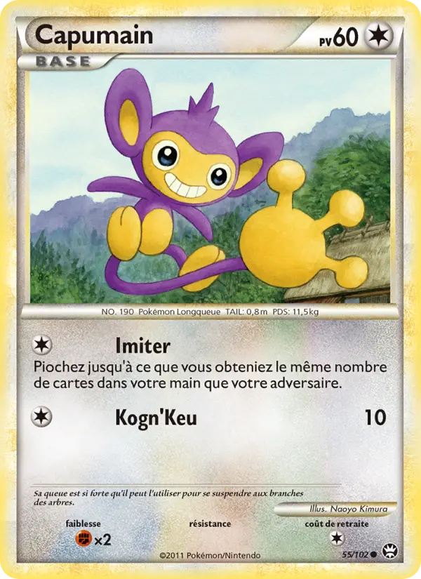 Capumain — carte 55 de l’extension Triomphant