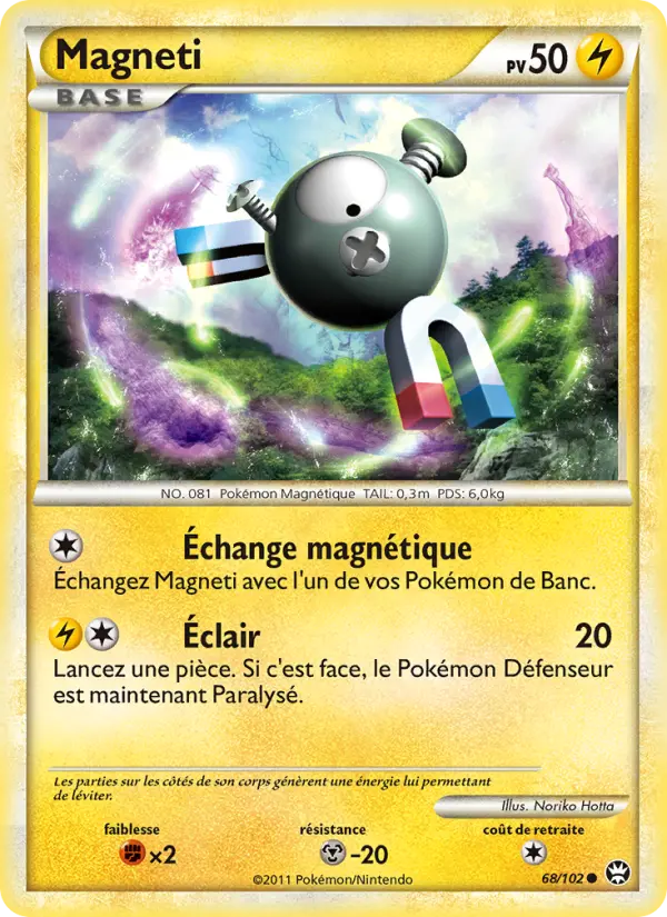 Magneti — carte 68 de l’extension Triomphant