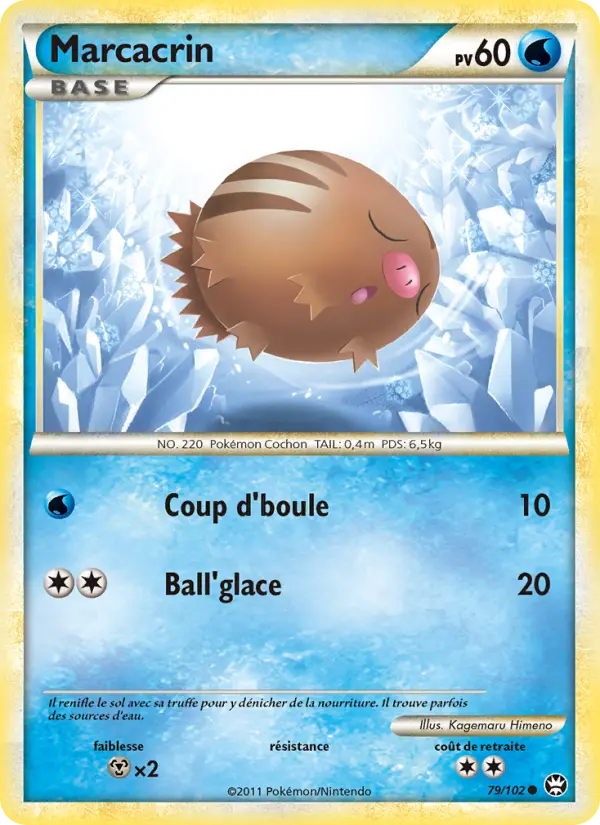 Marcacrin — carte 79 de l’extension Triomphant