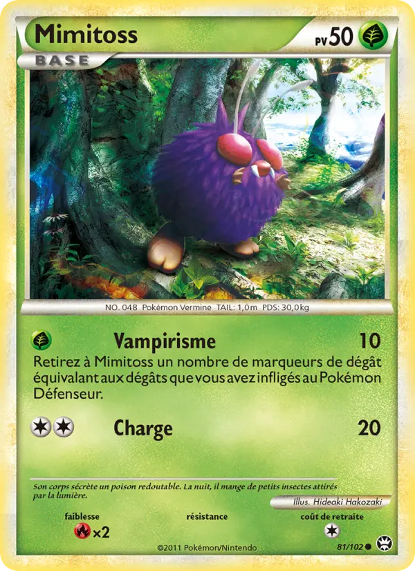 Mimitoss — carte 81 de l’extension Triomphant