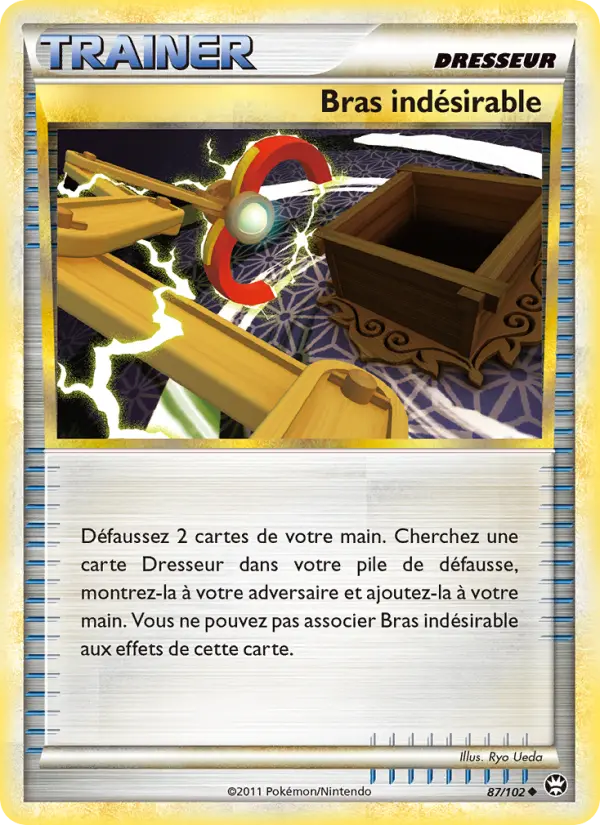 Bras indésirable — carte 87 de l’extension Triomphant