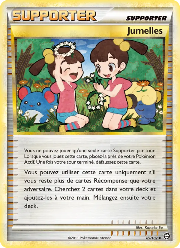 Jumelles — carte 89 de l’extension Triomphant