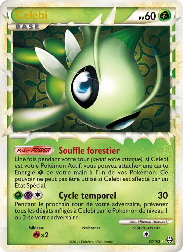 Celebi — carte 92 de l’extension Triomphant