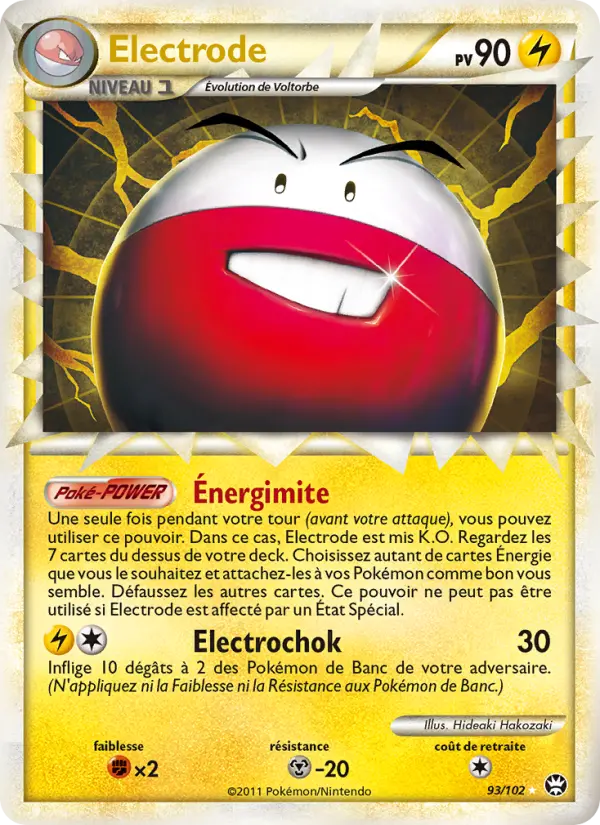 Electrode — carte 93 de l’extension Triomphant