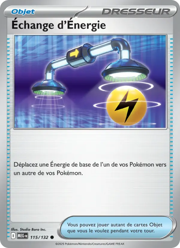 Échange d'Énergie — carte 115 de l’extension Méga-Évolution