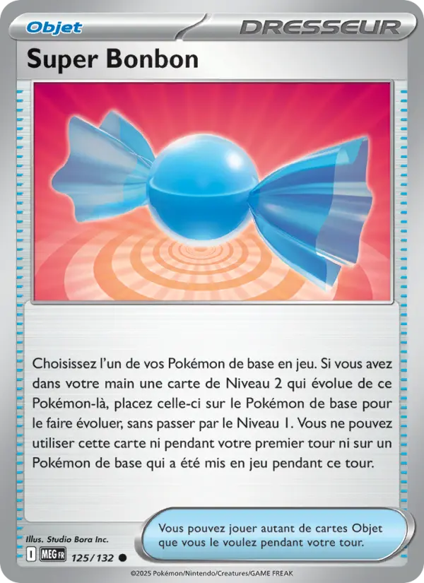 Super Bonbon — carte 125 de l’extension Méga-Évolution