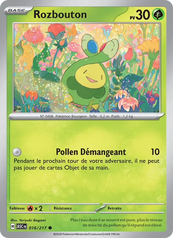 Rozbouton — carte 016 de l’extension Héros Transcendants