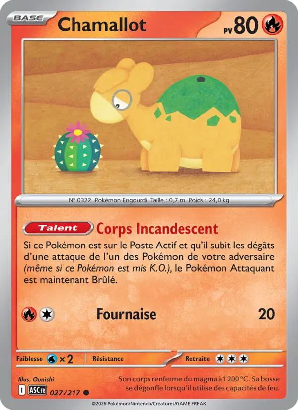 Chamallot — carte 027 de l’extension Héros Transcendants