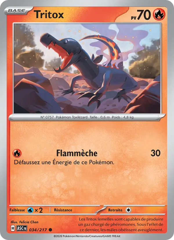 Tritox — carte 034 de l’extension Héros Transcendants