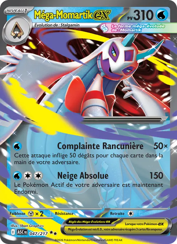 Méga-Momartik-ex — carte 047 de l’extension Héros Transcendants