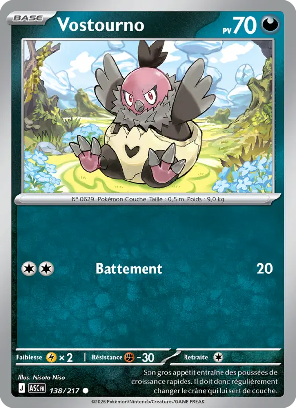 Vostourno — carte 138 de l’extension Héros Transcendants