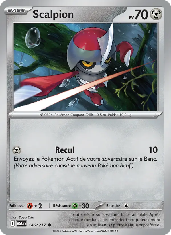 Scalpion — carte 146 de l’extension Héros Transcendants