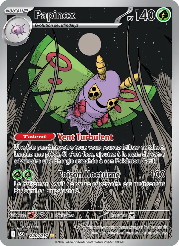 Papinox — carte 220 de l’extension Héros Transcendants
