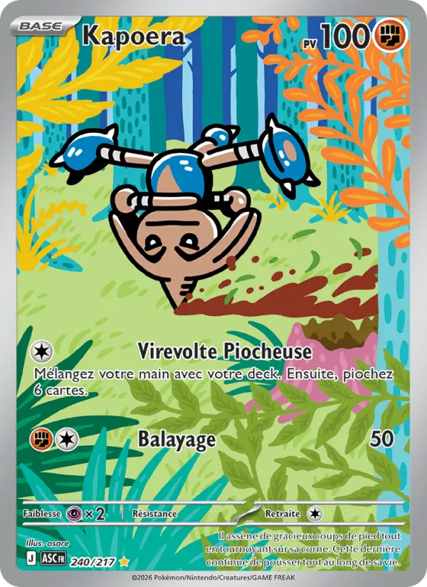 Kapoera — carte 240 de l’extension Héros Transcendants
