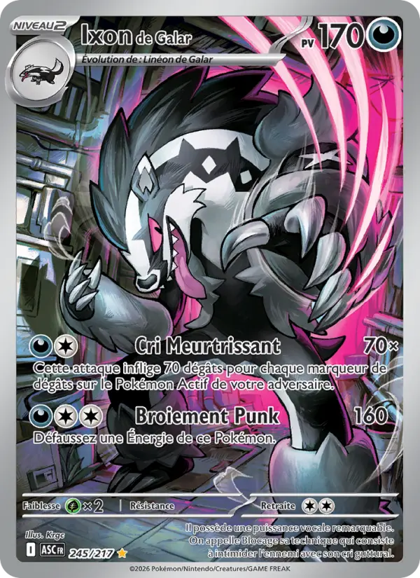Ixon de Galar — carte 245 de l’extension Héros Transcendants