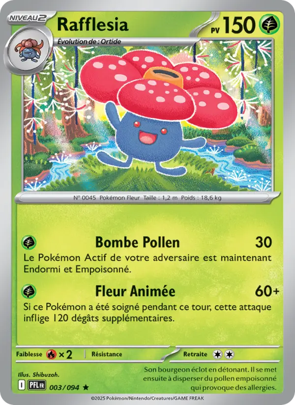 Rafflesia — carte 003 de l’extension Flammes Fantasmagoriques