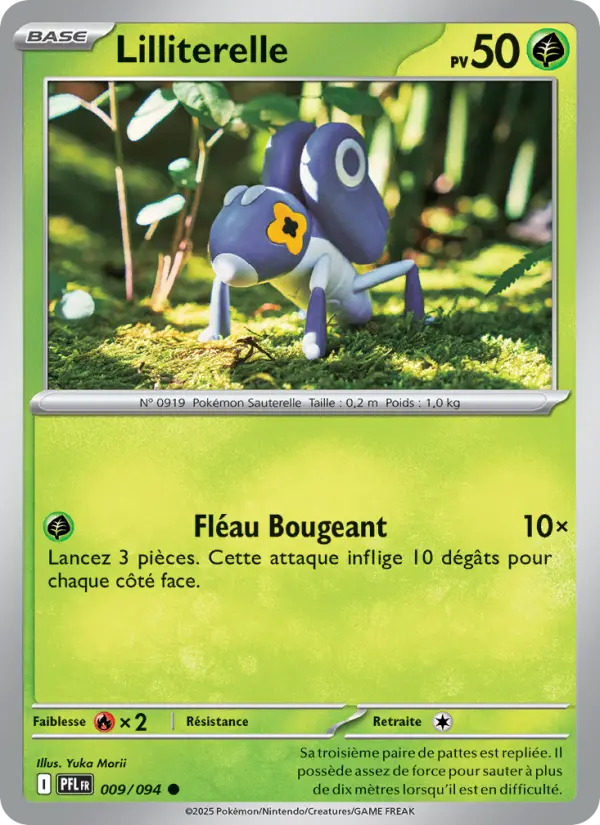 Lilliterelle — carte 009 de l’extension Flammes Fantasmagoriques