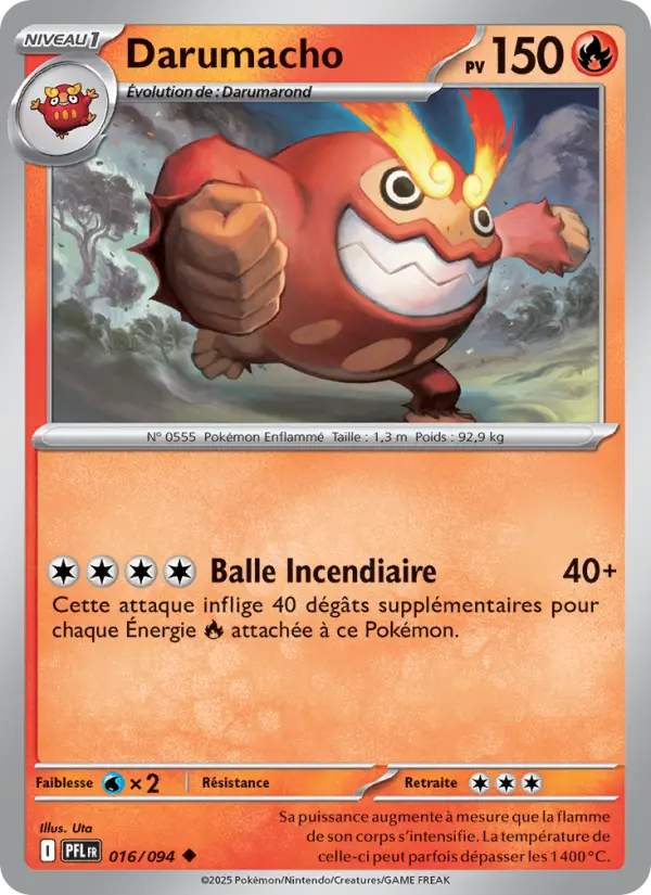 Darumacho — carte 016 de l’extension Flammes Fantasmagoriques