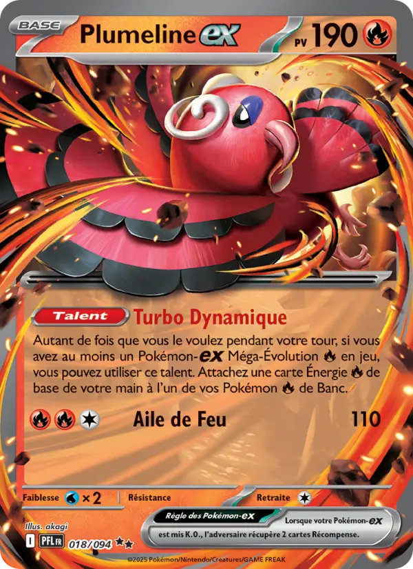 Plumeline-ex — carte 018 de l’extension Flammes Fantasmagoriques