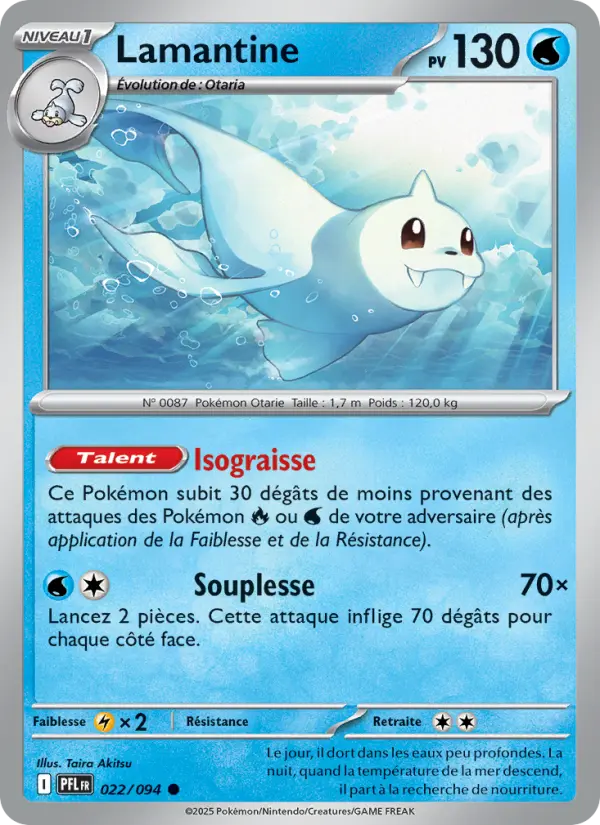 Lamantine — carte 022 de l’extension Flammes Fantasmagoriques