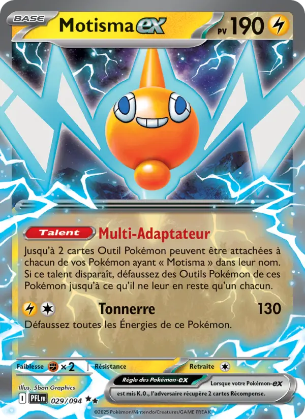 Motisma-ex — carte 029 de l’extension Flammes Fantasmagoriques