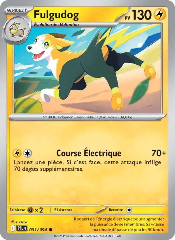 Fulgudog — carte 031 de l’extension Flammes Fantasmagoriques