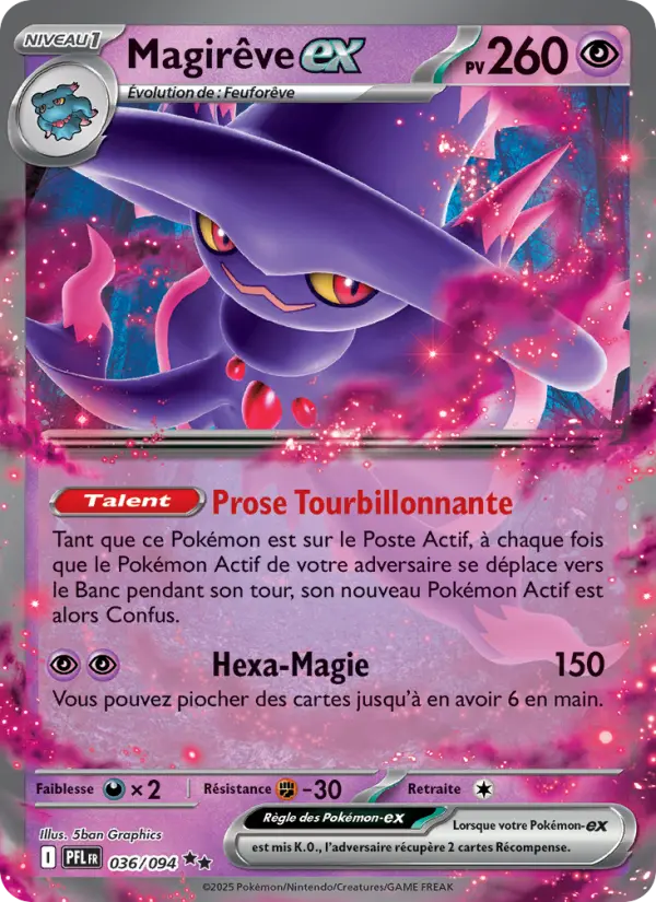 Magirêve-ex — carte 036 de l’extension Flammes Fantasmagoriques