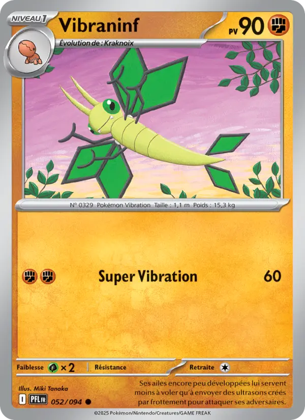 Vibraninf — carte 052 de l’extension Flammes Fantasmagoriques