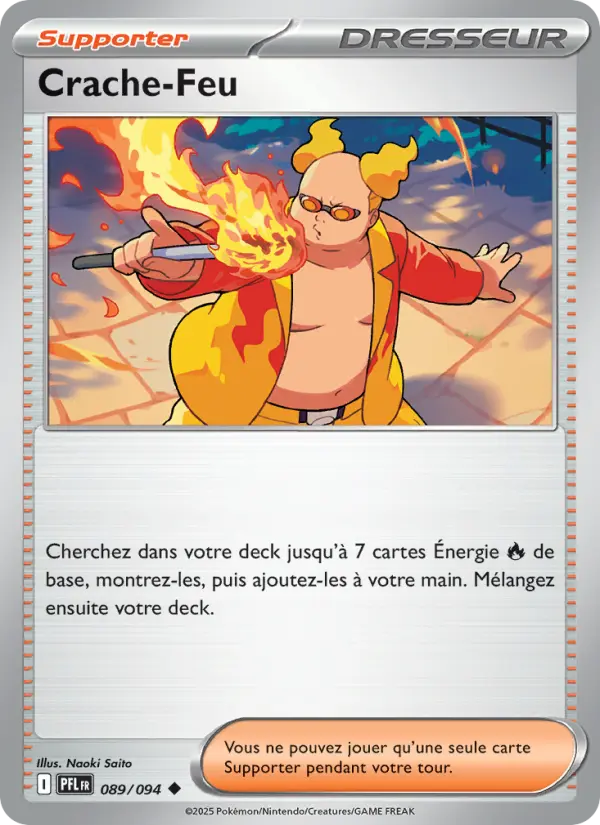 Crache-Feu — carte 089 de l’extension Flammes Fantasmagoriques