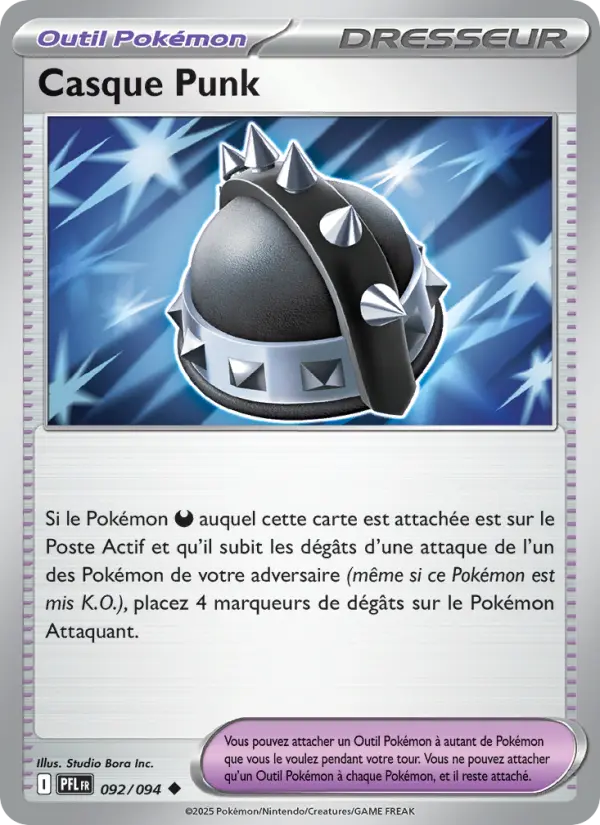 Casque Punk — carte 092 de l’extension Flammes Fantasmagoriques