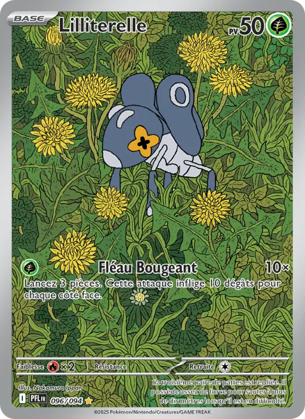 Lilliterelle — carte 096 de l’extension Flammes Fantasmagoriques