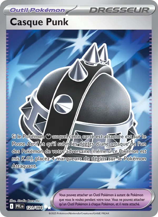 Casque Punk — carte 121 de l’extension Flammes Fantasmagoriques