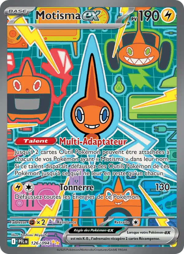 Motisma-ex — carte 126 de l’extension Flammes Fantasmagoriques