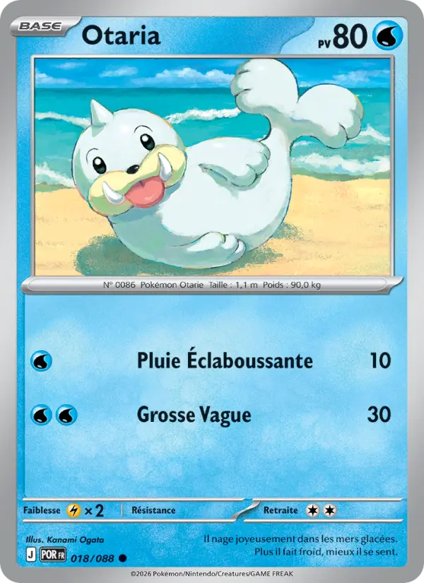 Otaria — carte 018 de l’extension Équilibre Parfait