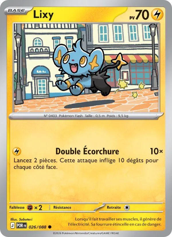 Lixy — carte 026 de l’extension Équilibre Parfait