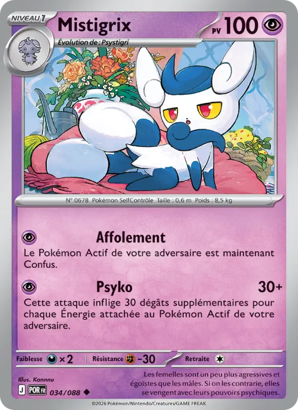 Mistigrix — carte 034 de l’extension Équilibre Parfait