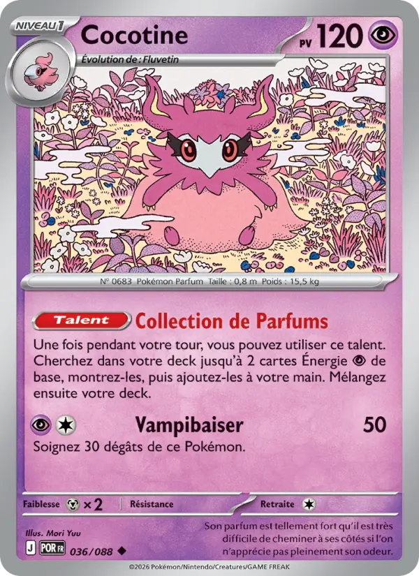 Cocotine — carte 036 de l’extension Équilibre Parfait