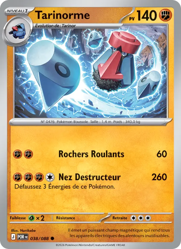 Tarinorme — carte 038 de l’extension Équilibre Parfait