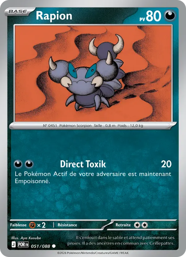 Rapion — carte 051 de l’extension Équilibre Parfait